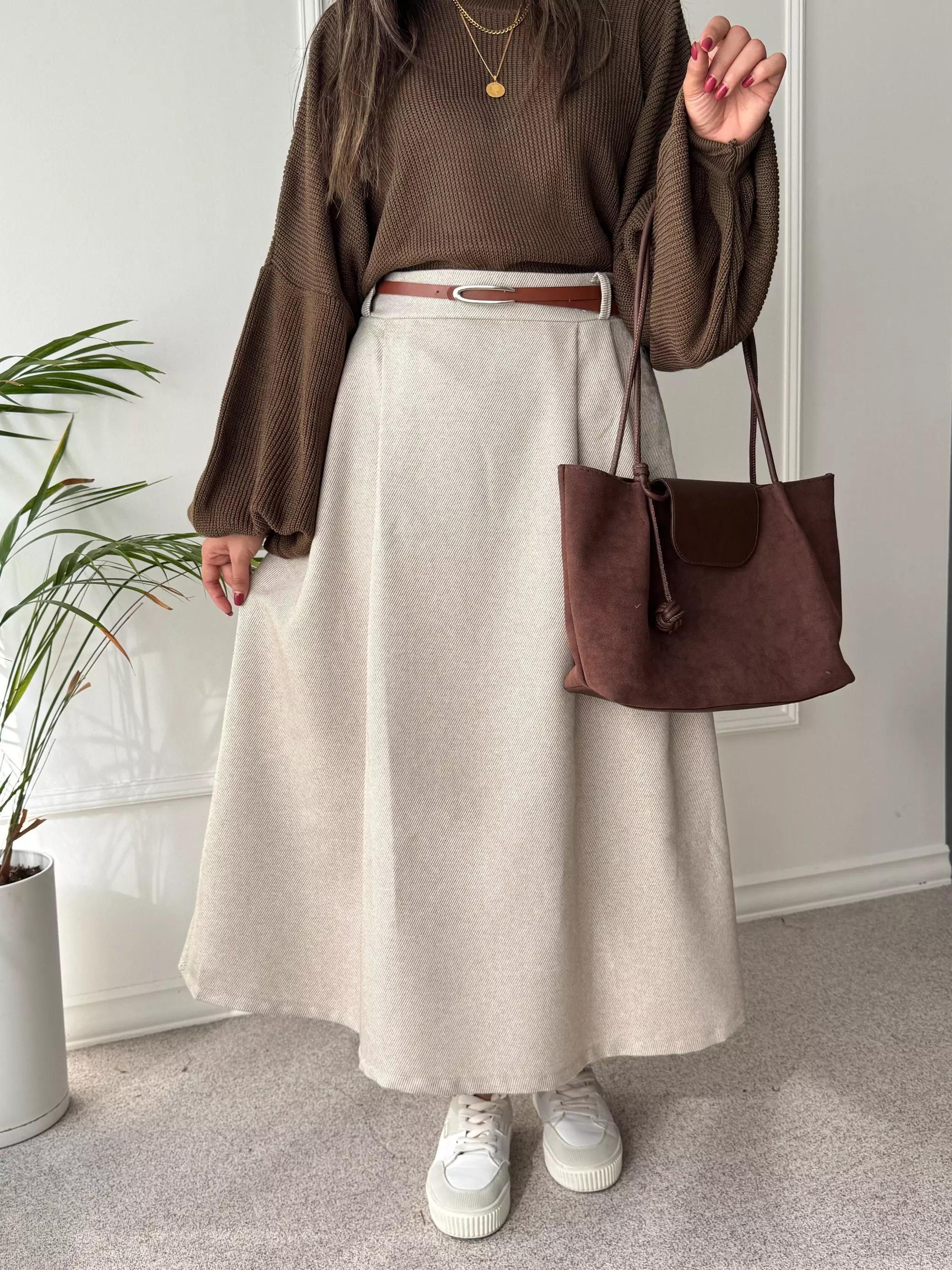 دامن پشمی آلیا